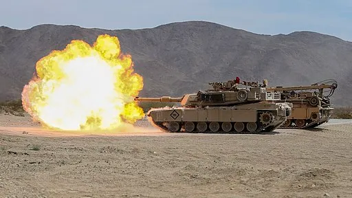 M1A1 firing (48910313236)
